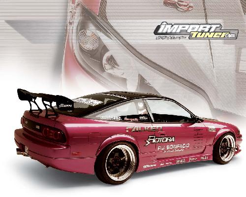 Nissan 240SX Tuned Car, Import Tuner 2003